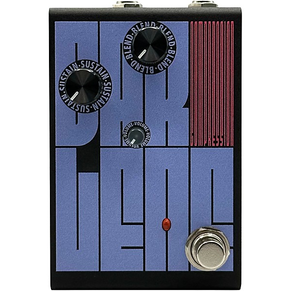 Heather Brown Electronicals Darlene Compression Pedal - Black and Blue