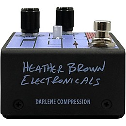Heather Brown Electronicals Darlene Compression Pedal - Black and Blue