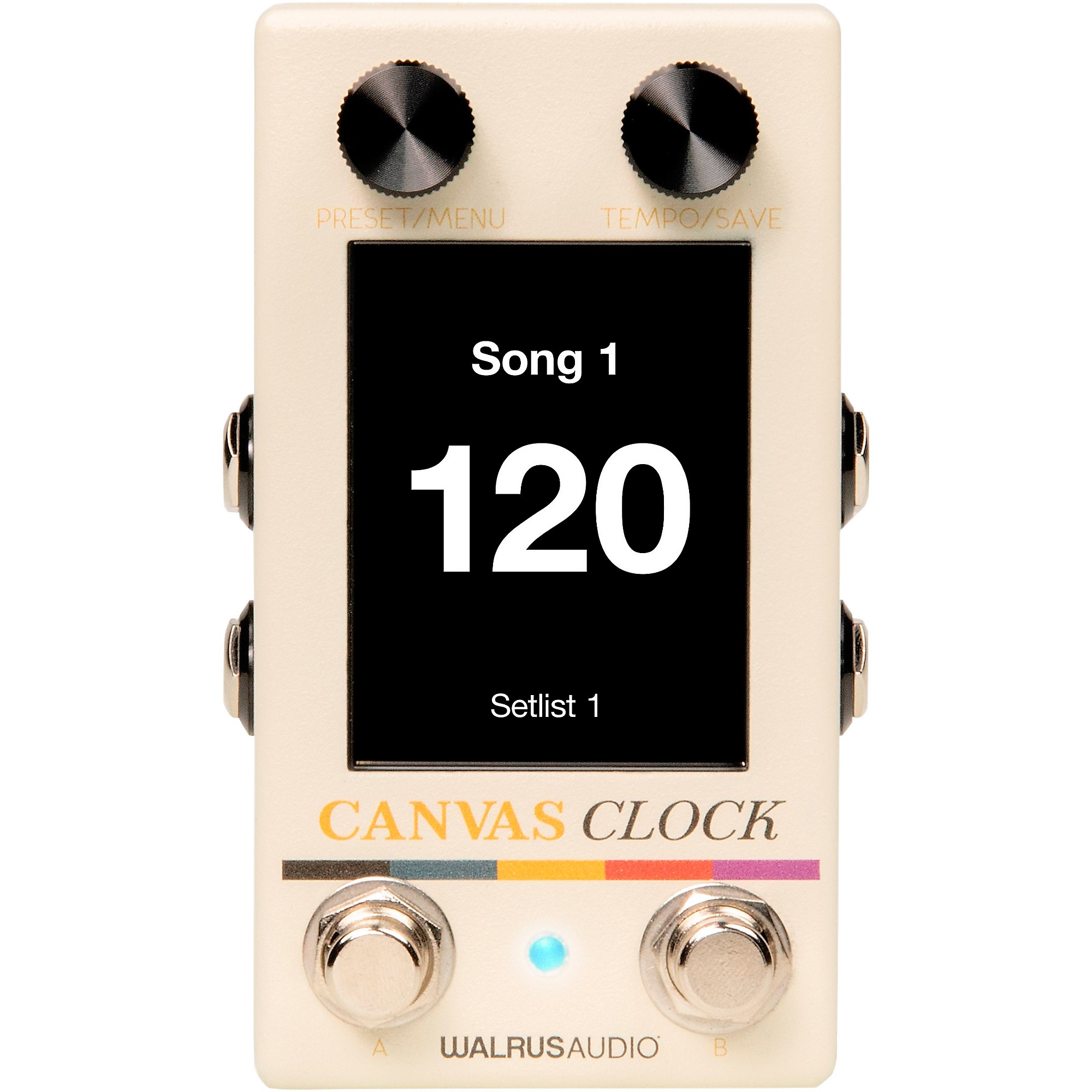 Walrus Audio Harvest Series Canvas Clock MIDI Pedal - White