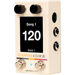 Walrus Audio Harvest Series Canvas Clock MIDI Pedal - White