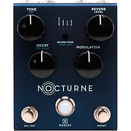 Keeley Nocturne Reverb Pedal - Matte Misty Blue