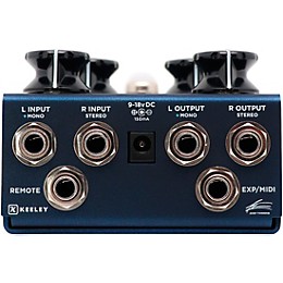 Keeley Nocturne Reverb Pedal - Matte Misty Blue