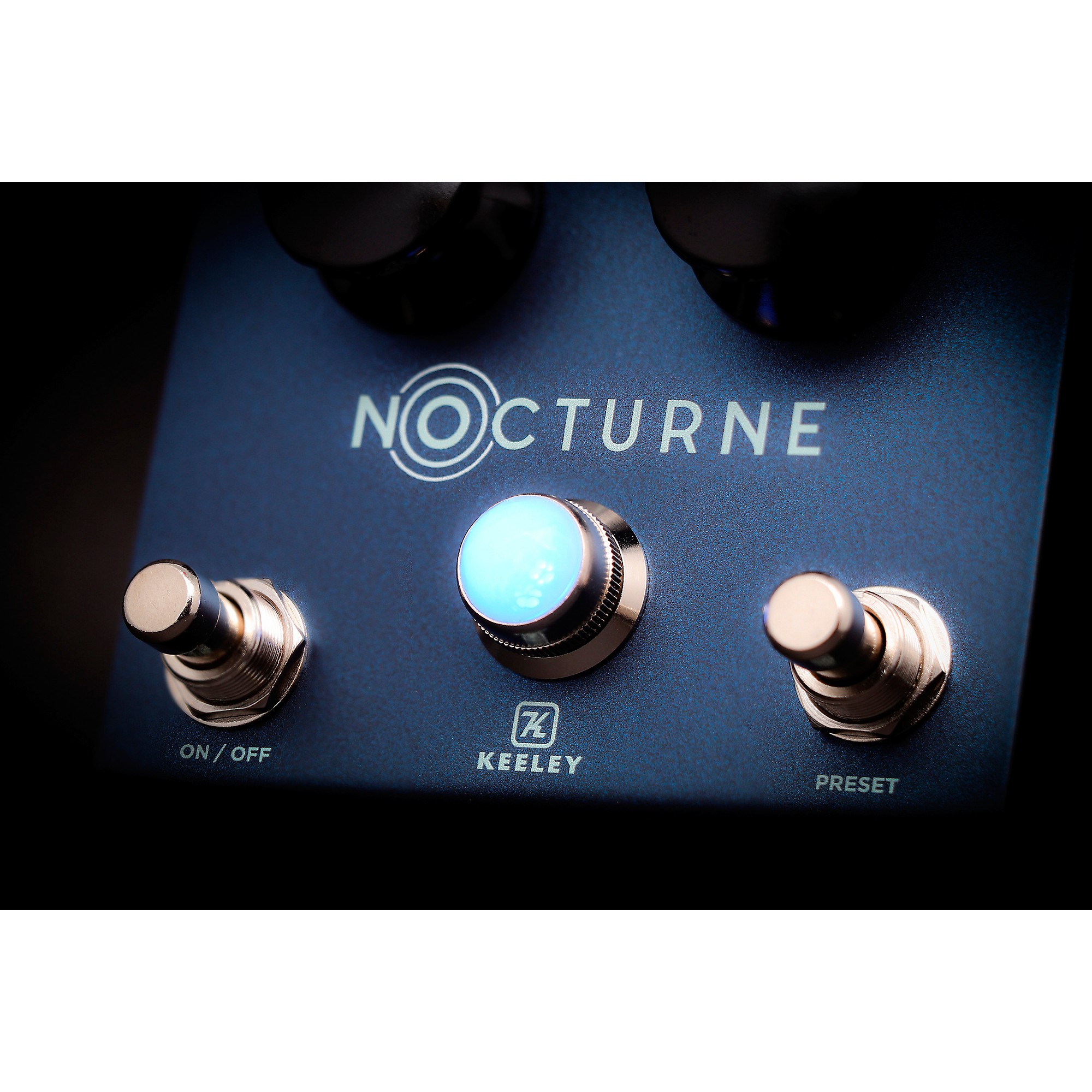 Keeley Nocturne Reverb Effects Pedal - Matte Misty Blue | Guitar
