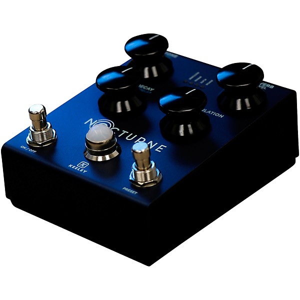 Keeley Nocturne Reverb Pedal - Matte Misty Blue