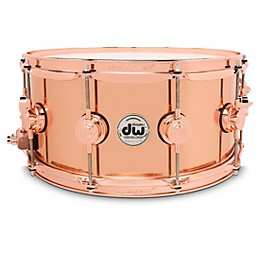 DW Collector's Series Polished Copper Snare Drum - 14 x 6.5 in.