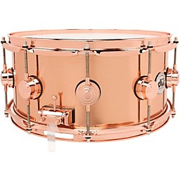 DW Collector's Series Polished Copper Snare Drum - 14 x 6.5 in.