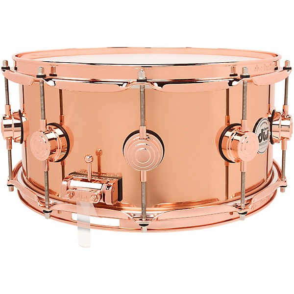DW Collector's Series Polished Copper Snare Drum - 14 x 6.5 in.