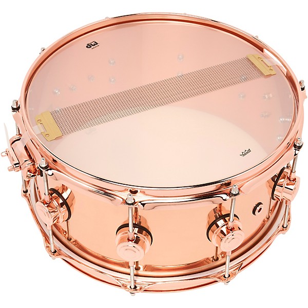 DW Collector's Series Polished Copper Snare Drum - 14 x 6.5 in.