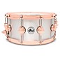 DW Collector's Series 1mm Aluminum Snare Drum with Copper Hardware - 14 x 6.5 in. thumbnail