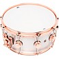 DW Collector's Series 1mm Aluminum Snare Drum with Copper Hardware - 14 x 6.5 in.