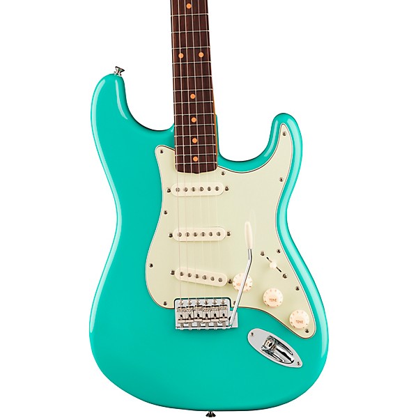 Fender Vintera III Early '60s Stratocaster Electric Guitar - Rosewood Fingerboard, Surf Green Metallic