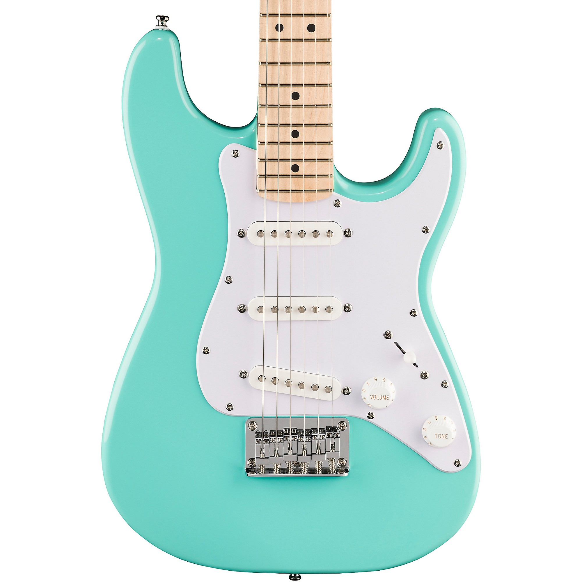 Squier Mini Stratocaster Electric Guitar - Sea Foam Green | Guitar