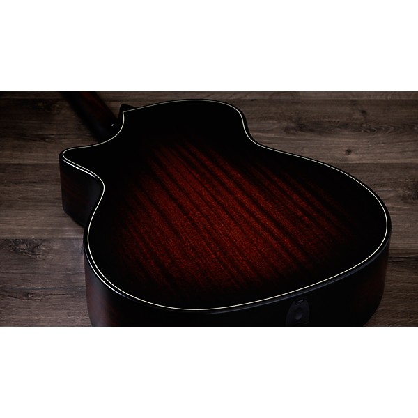 Taylor 324ce Builder's Edition Grand Auditorium Acoustic-Electric Guitar Tobacco Kona Burst