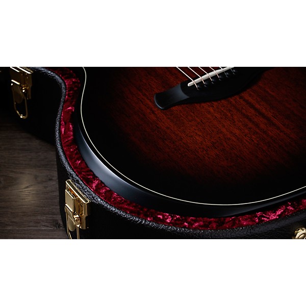 Taylor 324ce Builder's Edition Grand Auditorium Acoustic-Electric Guitar Tobacco Kona Burst