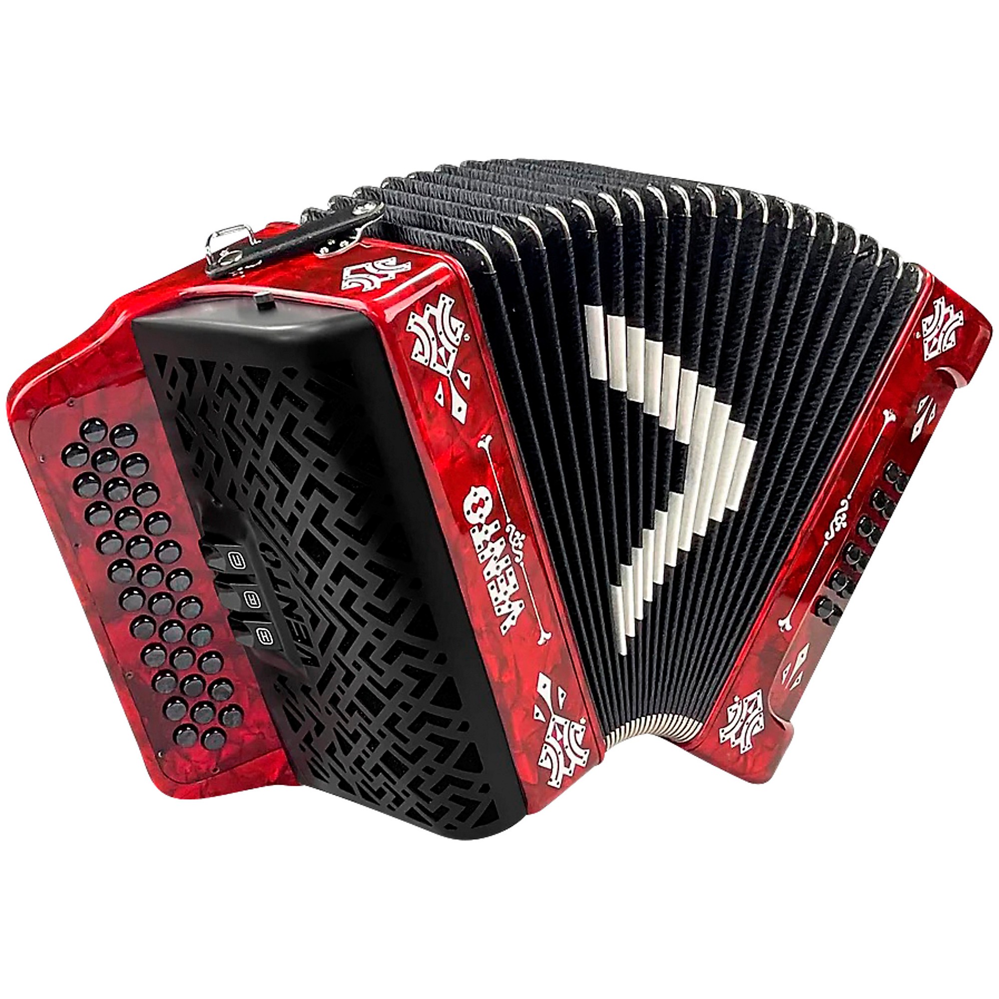 MASSIMO Vento Accordion - Red FBE | Guitar Center