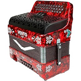 MASSIMO Vento Accordion - Red FBE