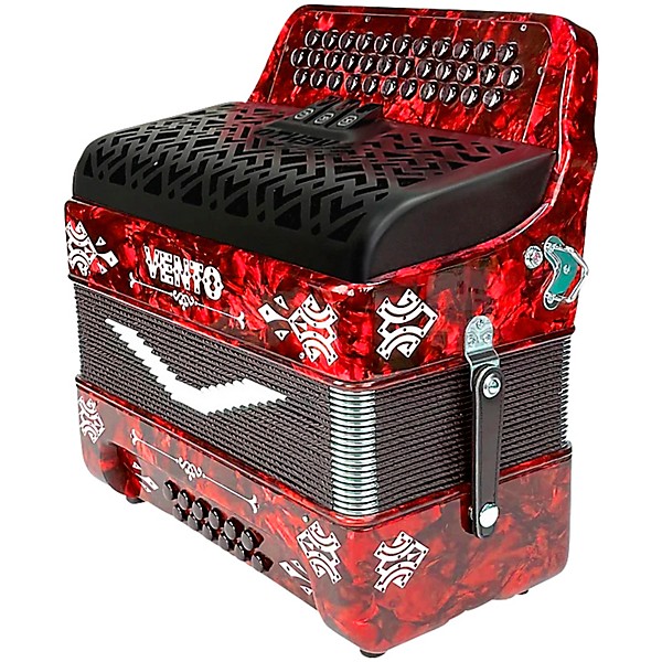 MASSIMO Vento Accordion - Red FBE