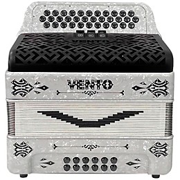 MASSIMO Vento Accordion - White GCF