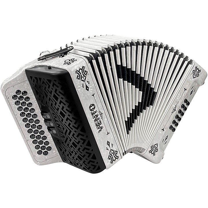 MASSIMO Vento Accordion - White EAD | Guitar Center