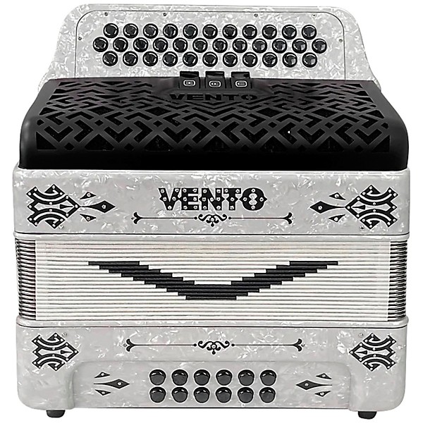 MASSIMO Vento Accordion - White EAD | Guitar Center