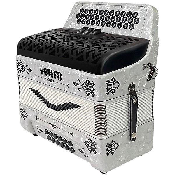 MASSIMO Vento Accordion - White EAD | Guitar Center