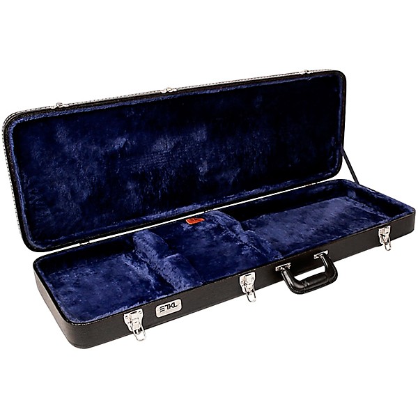 TKL 07931/BL Performer Rectangular Universal Tele-Style Electric Guitar Hardshell Case - Black