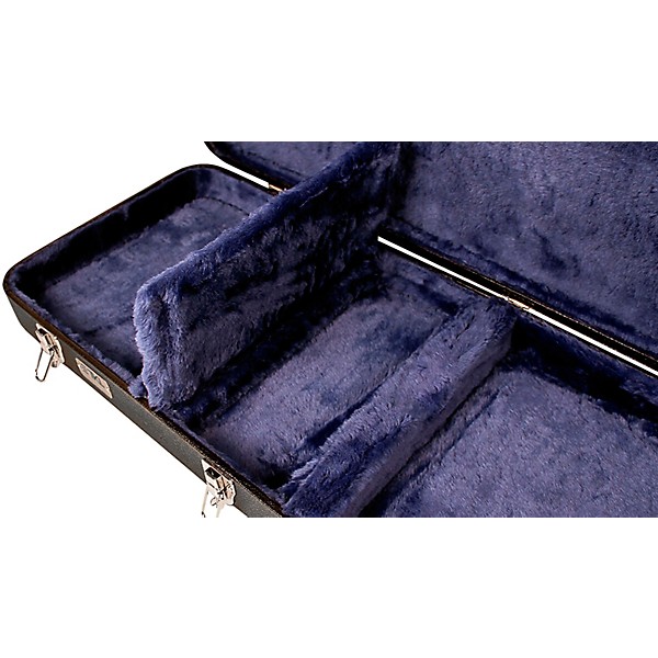 TKL 07931/BL Performer Rectangular Universal Tele-Style Electric Guitar Hardshell Case - Black