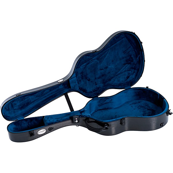 TKL VYG-4205 Voyager 000/OM Acoustic Guitar Carbon Fiber Case - Grey