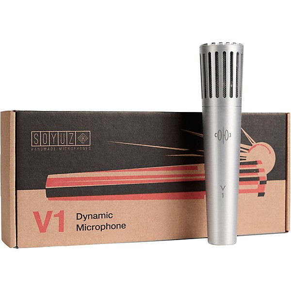 Soyuz Microphones V1 Dynamic Microphone - Silver