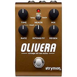 Strymon Olivera Vintage Oil Can Echo Pedal - Brown