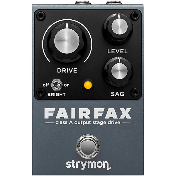 Strymon Fairfax Class A Output Stage Drive Pedal - Gray