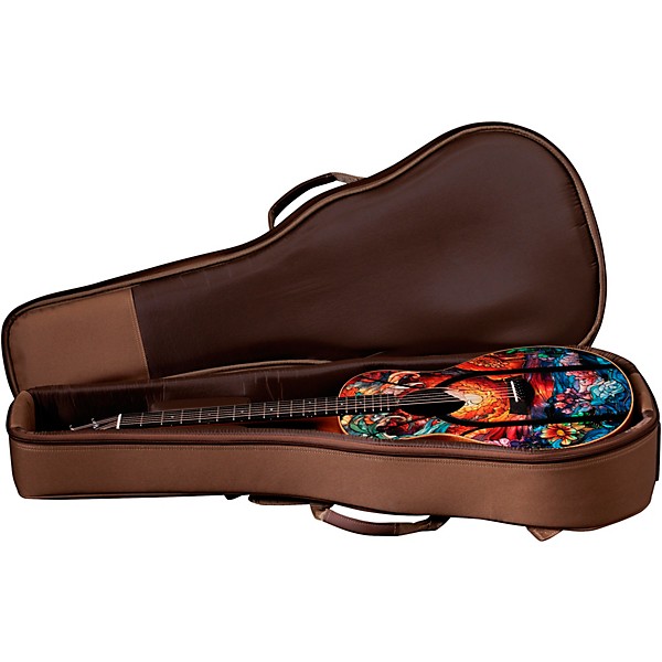 Taylor Zedd GS Mini Telos Special Edition Acoustic Guitar - Custom Graphic