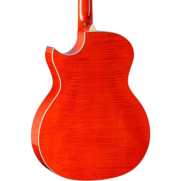 Taylor Doyle Dykes Signature Grand Auditorium Acoustic-Electric Guitar - Trans Orange