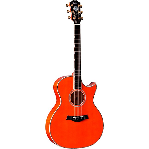 Taylor Doyle Dykes Signature Grand Auditorium Acoustic-Electric Guitar - Trans Orange