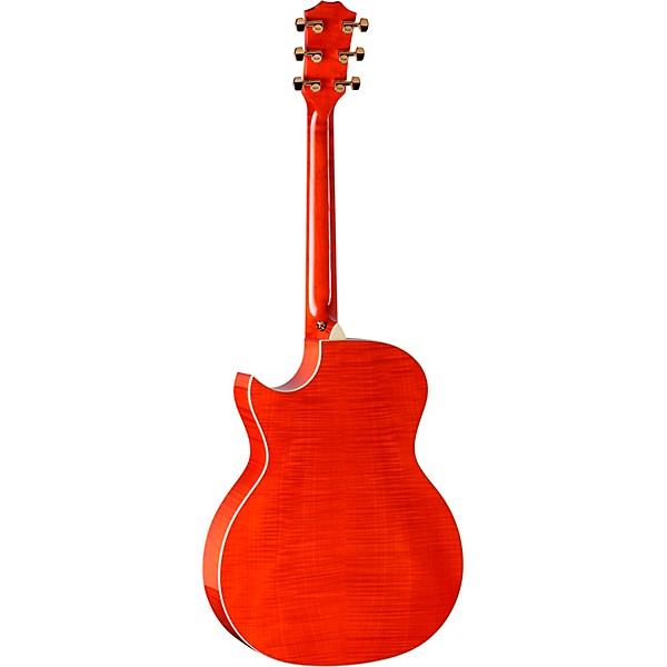 Taylor Doyle Dykes Signature Grand Auditorium Acoustic-Electric Guitar - Trans Orange