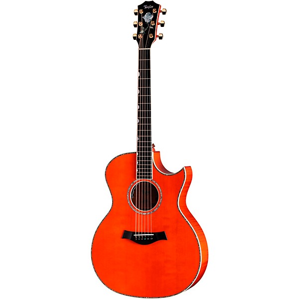 Taylor Doyle Dykes Signature Grand Auditorium Acoustic-Electric Guitar - Trans Orange