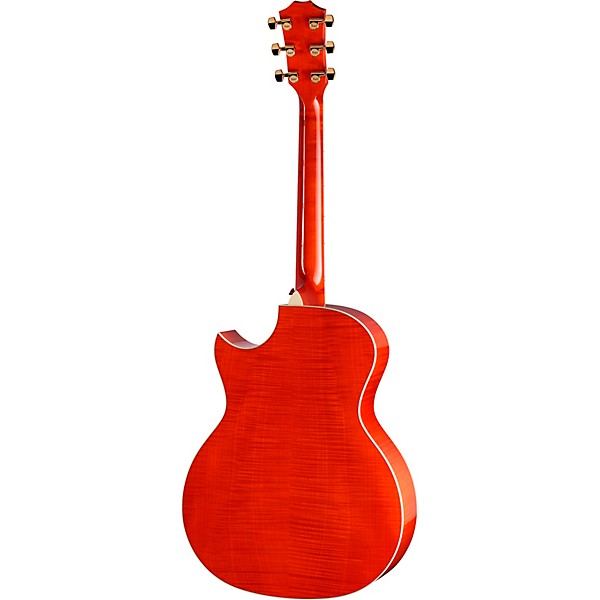 Taylor Doyle Dykes Signature Grand Auditorium Acoustic-Electric Guitar - Trans Orange