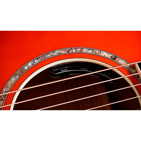 Taylor Doyle Dykes Signature Grand Auditorium Acoustic-Electric Guitar - Trans Orange