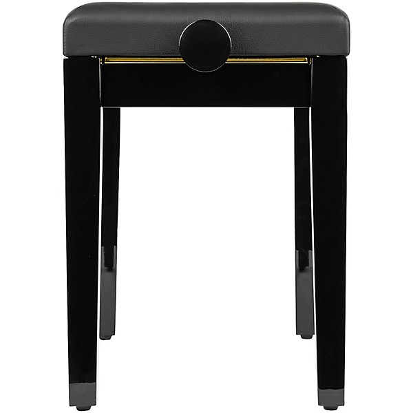 Gator Frameworks Deluxe Height-Adjustable Piano Bench - Black
