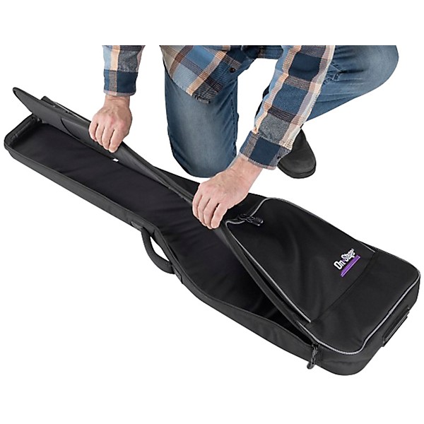 On-Stage GBB4770 Standard Bass Guitar Gig Bag - Black