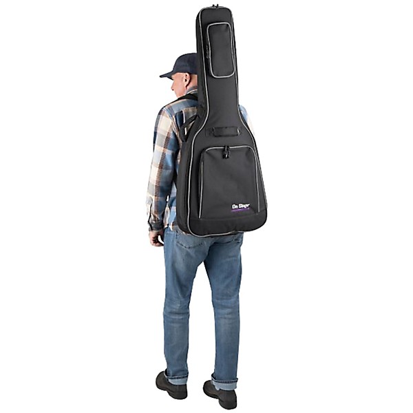 On-Stage GBA4770 Standard Acoustic Guitar Gig Bag - Black