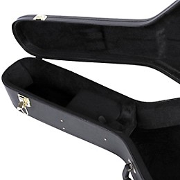 On-Stage GCA5600B Hardshell Jumbo Acoustic Guitar Case - Black