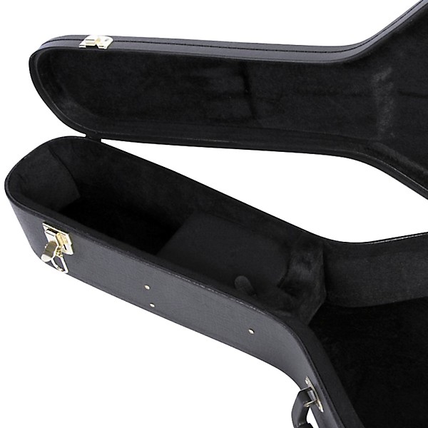 On-Stage GCA5600B Hardshell Jumbo Acoustic Guitar Case - Black