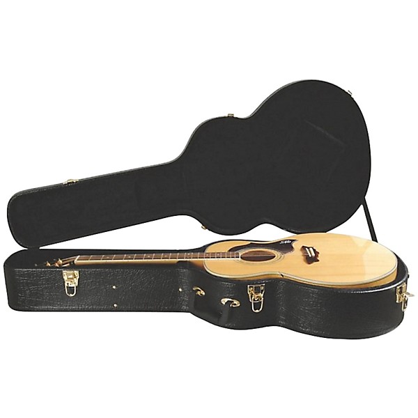 On-Stage GCA5600B Hardshell Jumbo Acoustic Guitar Case - Black