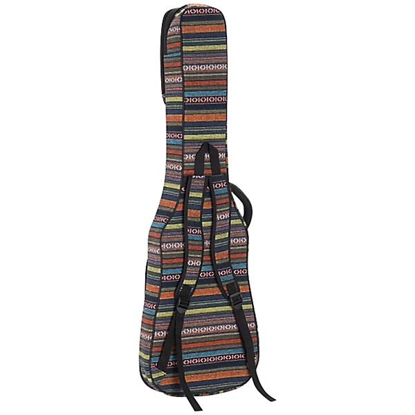 On-Stage GBB4770S Striped Bass Guitar Gig Bag - Stripes