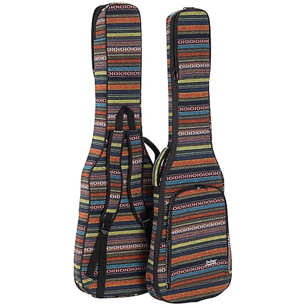 On-Stage GBB4770S Striped Bass Guitar Gig Bag - Stripes