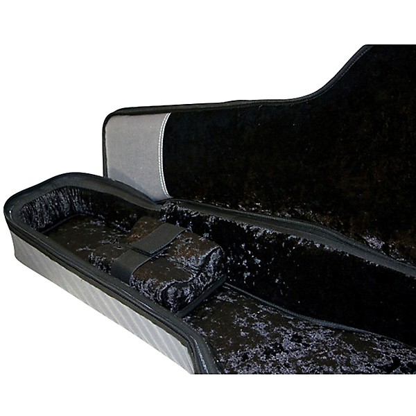 On-Stage GHA7550CG Hybrid Acoustic Guitar Gig Bag - Charcoal Gray