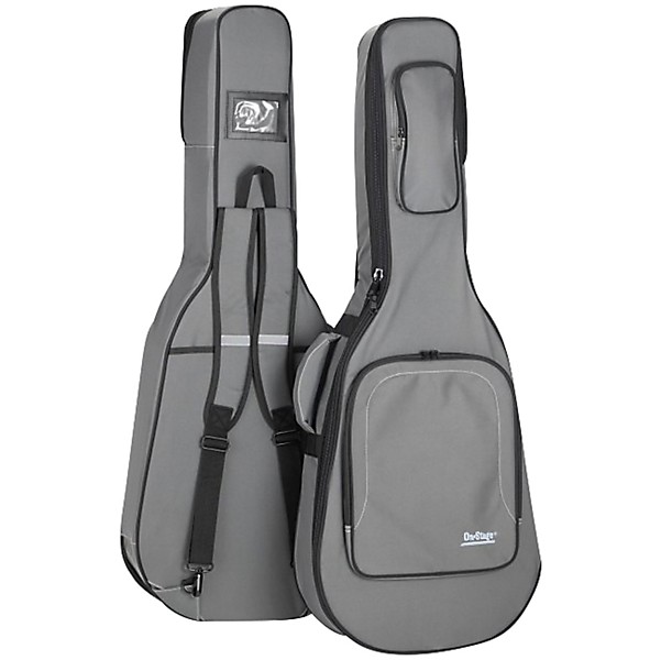On-Stage GHE7550CG Hybrid Electric Guitar Gig Bag - Charcoal Gray