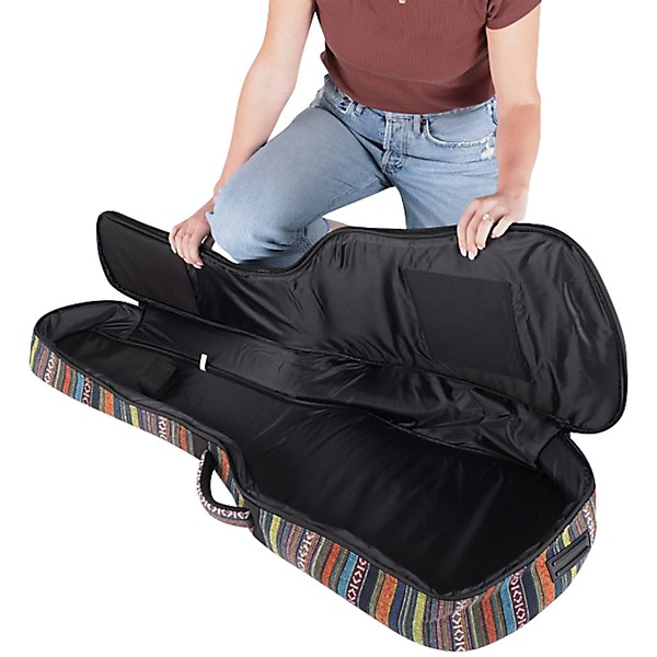 On-Stage GBA4770S Striped Acoustic Guitar Bag - Stripes