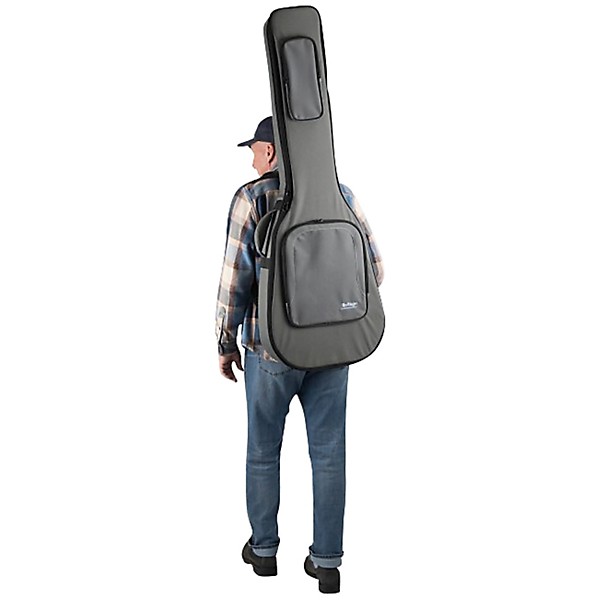 On-Stage GHB7550CG Hybrid Bass Guitar Gig Bag - Charcoal Gray